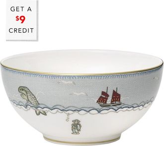 Wedgwood Kit Kemp For Wedgwood Sailors Farewell Soup/Cereal Bowl