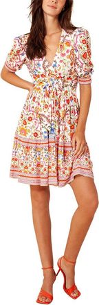Hale Bob Hale Bob V-Neck Mini Dress