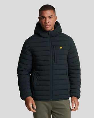 Lyle & Scott Stretch Lightweight Quilted Jacket in Dark Navy at Nordstrom, Size Xx-Large