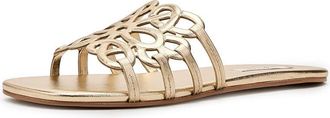 Steve Madden Lotus Womens Shoes Gold Leather : 6.5 M