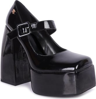 Rag & Co. Merrymam Platform Mary Jane Heel in Black at Nordstrom Rack, Size 5