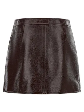Courr&egrave;ges Skirt - Brown