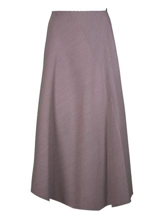 Vince a-line print maxi skirt - Toni neutri