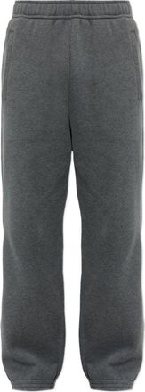 Lanvin Striped Patch Pocket Silk-Blend Straight-Leg Pants
