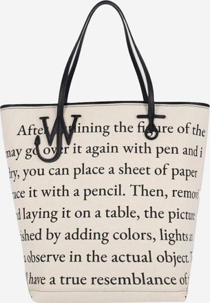 J.W.Anderson Jw Anderson Cotton Blend Anchor Shopping Bag