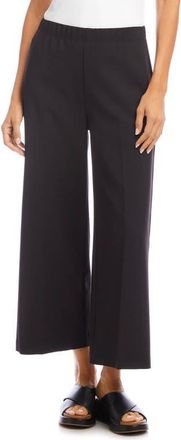 Karen Kane Crop Wide Leg Pants in Black at Nordstrom, Size X-Small