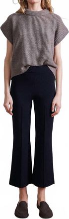 Apiece Apart Rene Pull On Pants In Black
