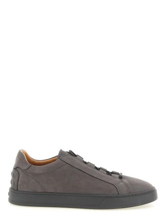 Tod's Grey Logo Sneakers