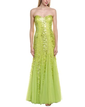 Issue New York Issue New York Tulle Sequin Maxi Dress