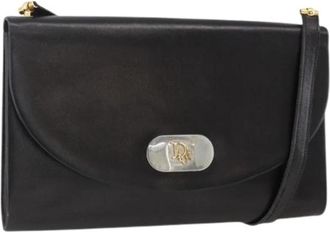 Dior Pre-owned Vintage Schoudertas - Dames - Vintage Schoudertas - Zwart - ONE Size - Leer - Vintage