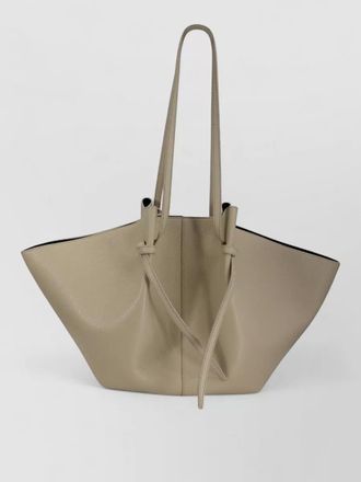 Yuzefi tote bag dual handles knotted straps