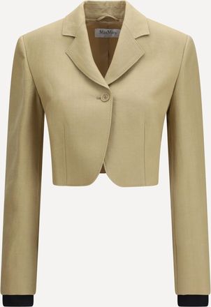 Max Mara Giacca Buono in lino Woman 42