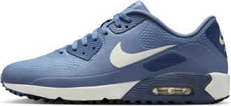 Nike Mens Air Max 90 G Golf Shoes in Blue | HV9305-400