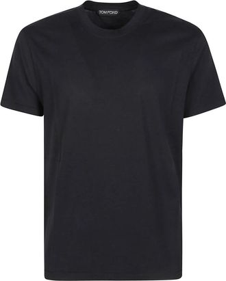 Tom Ford Jcs 004-Jmt 012 T-Shirt - Heren - T-shirts - Zwart - M - Katoen - Tops