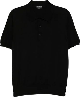 Tom Ford Polo a maniche corte - Nero