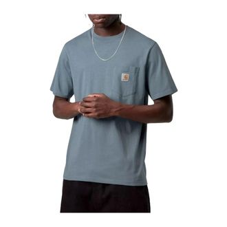 Carhartt Work in Progress Hombre, Camisetas, Azul, Talla: M