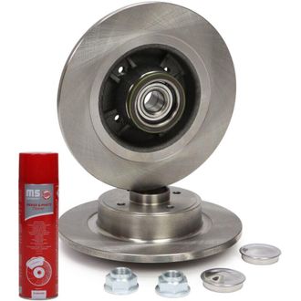 OEM Discos De Freno Con Rodamiento Trasero 2401110148b-pcs-ms 2 Uds