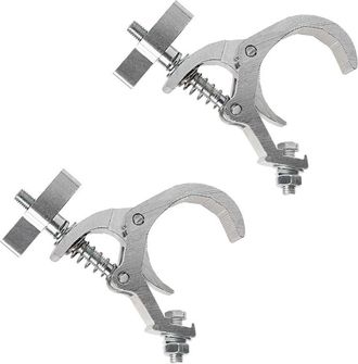 OEM Kit De 2 Ganchos Para Luces De Dj, Soporte Para Truss De 40-70 Mm, Gancho De Sujeci&oacute;n Para Iluminaci&oacute;n De Escenario Y Led
