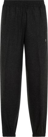 Givenchy Grey Virgin Wool Pants-Uomo