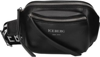 Iceberg Leren Heuptas - Dames - Heuptassen - Zwart - ONE Size - Leer - Tassen