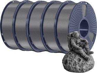 OEM Filamento Para Impresora 3d, 1,75 Mm De Di&aacute;metro, Alta Resistencia, Gris