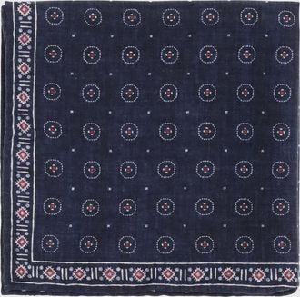 Brunello Cucinelli Pochette in seta Brunello Cucinelli con motivo geometrico