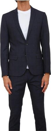 Antony Morato Giaccia per completo - Heren - Blazers - Blauw - 3XL - Leer - Jassen