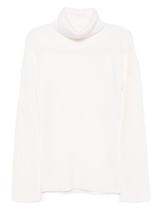 Toteme Wool High Turtleneck Sweater