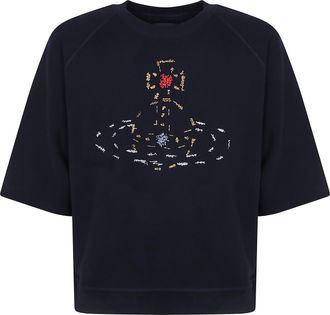 Vivienne Westwood Sweatshirt Stitch Orb Raglan