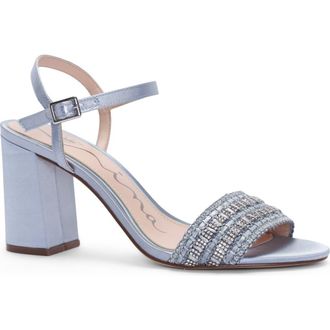 Nina Herma Ankle Strap Sandal in Icy Blue at Nordstrom, Size 5.5