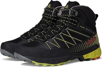Asolo Tahoe Mid GTX MM Mens Shoes Black/Safety Yellow : 10.5 D - Medium, Synthetic