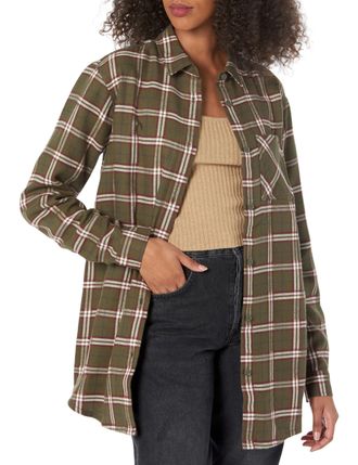 Jack Wolfskin Morgenluft Womens Long Sleeve Shirt - Island Moss