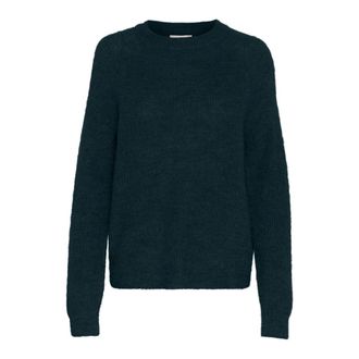 Soaked In Luxury Rain Forest Raglan Pullover Sweater - Dames - Ronde hals truien - Groen - XS - Truien & Vesten