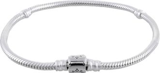 Pandora Moments Barrel Clasp Snake Chain Bracelet