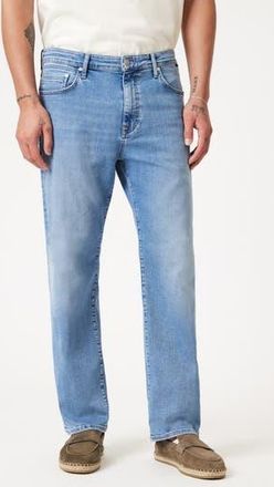 Mavi Marcel Relaxed Straight Leg Jeans in Bleached Williamsburg at Nordstrom Rack, Size 32 X 32