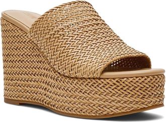 Steve Madden Cassi Womens Sandals Natural : 6.5 M, Synthetic