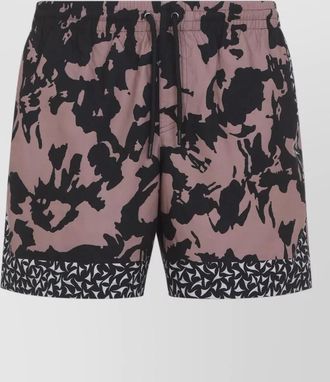 Dries Van Noten printed swim shorts