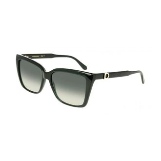 Ferragamo Gancini Zonnebril - Dames - Accessoires - Groen - Maat: 57 MM