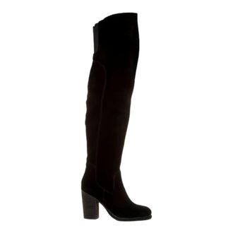 Kelsi Dagger Logan Over The Knee Boot Black LOGANVT Womens