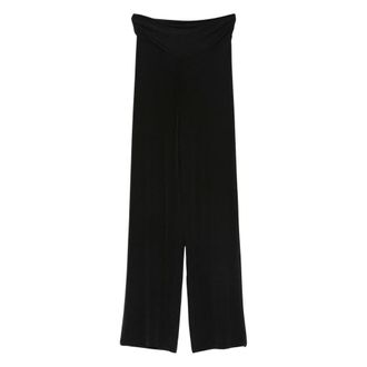 Aya Muse Wide Pantaloni - - Trousers - Donna - Nero - M
