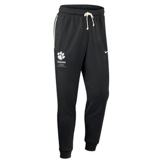 Nike Clemson Sideline Standard Issue Nike Mens Dri-FIT College Taper Pants in Black | 03B000ACLN-WL2