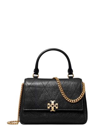 Tory Burch Gesteppte Mini-Charlie-Tasche von Tory Burch mit Tragegriff oben