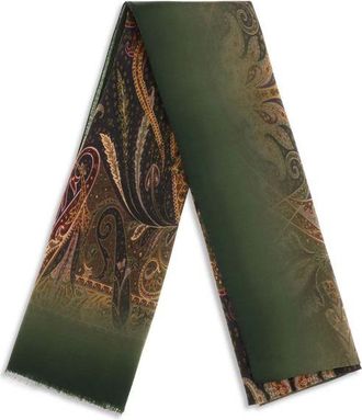 Etro Orfeo Scarf - Green