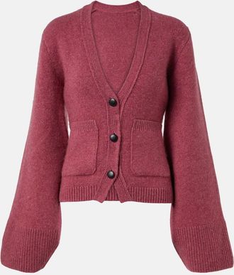 Khaite Scarlet cashmere cardigan