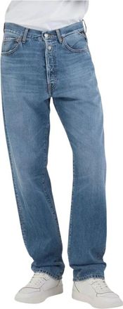 Replay Straight Cut Denim Jeans - Heren - Regular Fit Jeans - Blauw - W30 - Denim - Jeans