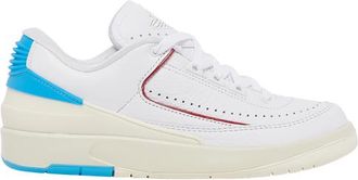 Nike Jordan Womens AJ2 Retro Low - Basketball Shoes White/Fire Red Size 05.0