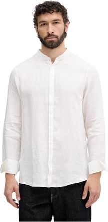 A|X Armani Exchange Casual Shirts - Heren - Casual Overhemden - Wit - M - Overhemden