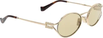 Miu Miu unisex, Accesorios, Amarillo, Talla: ONE Size