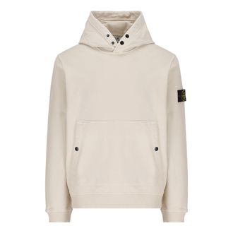 Stone Island Waffen Patch Hoodie Beige 791561720-V0097
