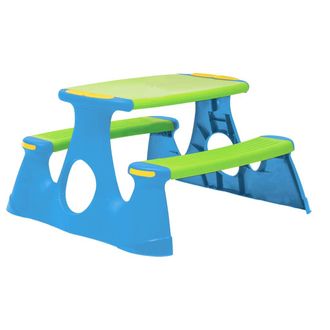vidaXL Mesa De P&iacute;cnic Para Ni&ntilde;os Polipropileno 89,5x84,5x48 Cm Vidaxl